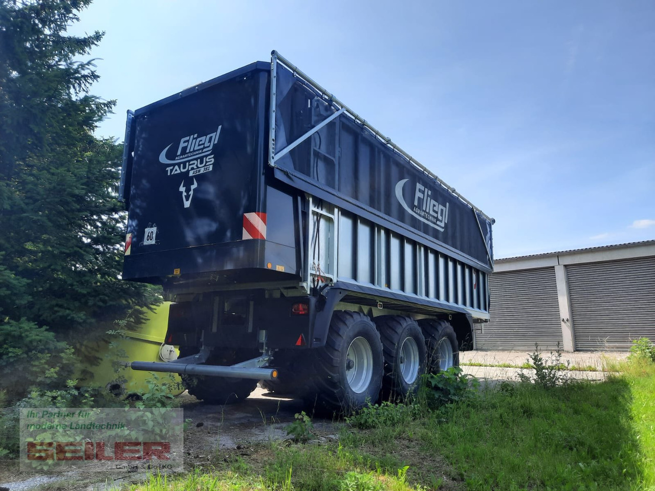 Fliegl ASW 381 TAURUS FOX 45m³ + Top Lift Light - 셀프 로딩 왜건 : 사진 4 Fliegl ASW 381 TAURUS FOX 45m³ + Top Lift Light - 셀프 로딩 왜건 : 사진 4