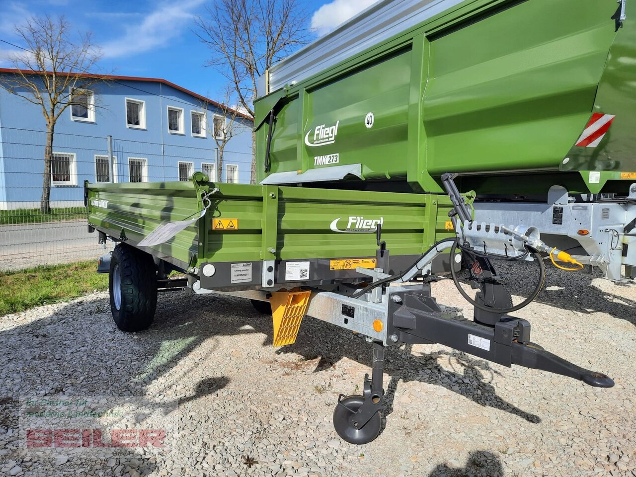Fliegl EDK 50 FOX - 농장 티핑 트레일러/ 덤프 : 사진 1 Fliegl EDK 50 FOX - 농장 티핑 트레일러/ 덤프 : 사진 1