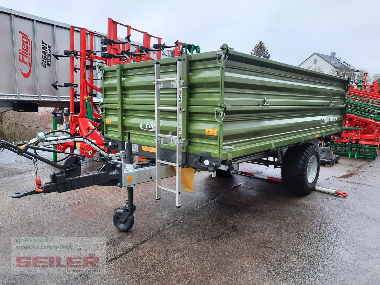 Fliegl EDK 60 FOX - 농장 티핑 트레일러/ 덤프 : 사진 1 Fliegl EDK 60 FOX - 농장 티핑 트레일러/ 덤프 : 사진 1