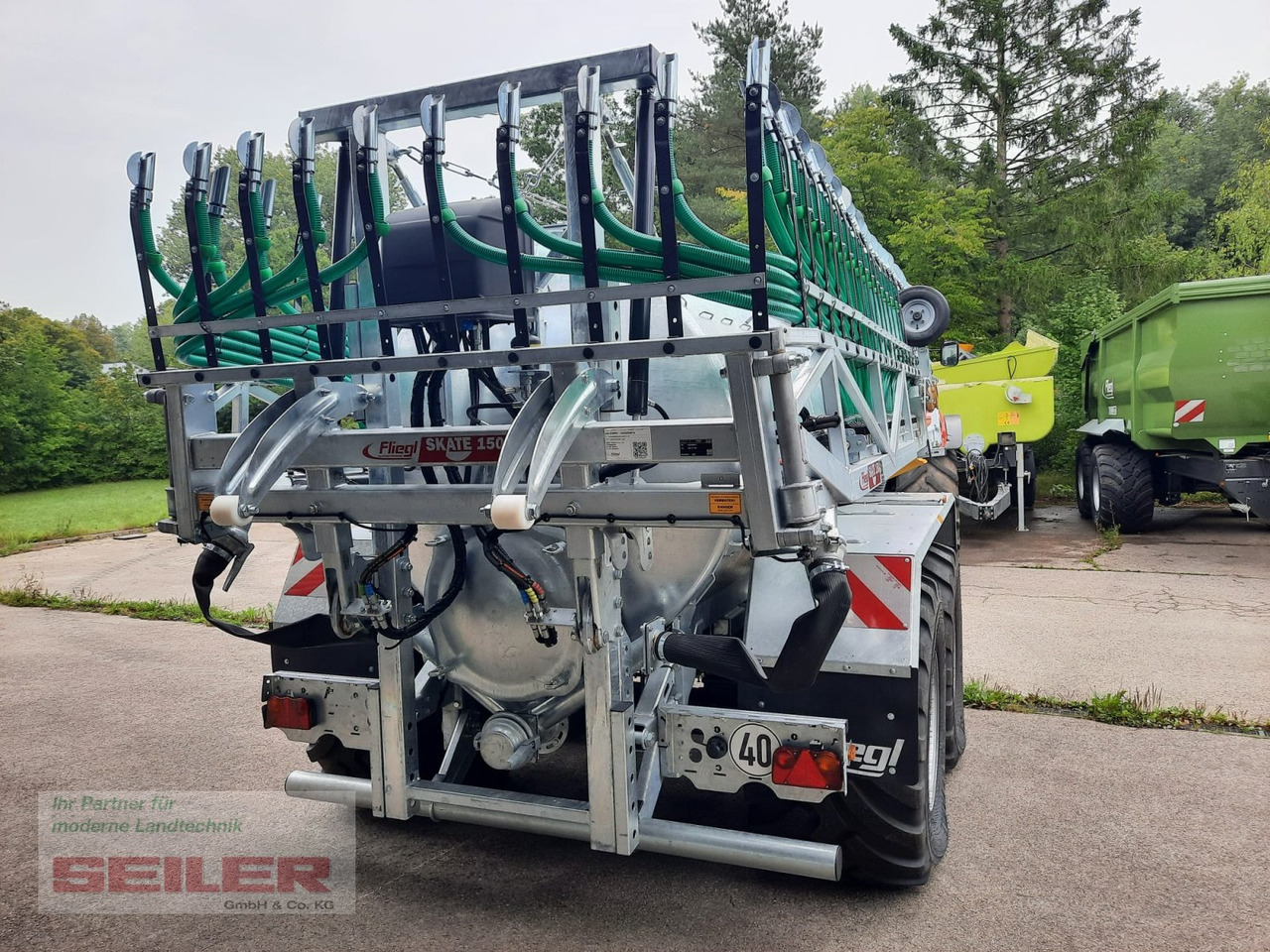 신규 슬러리 탱커 Fliegl PFW 12000 Maxx Line Tandem + Skate 150 12m³ / 15 m : 사진 7