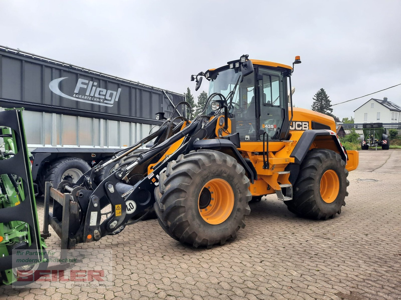 JCB 435 S Agri - 휠 로더 : 사진 1 JCB 435 S Agri - 휠 로더 : 사진 1