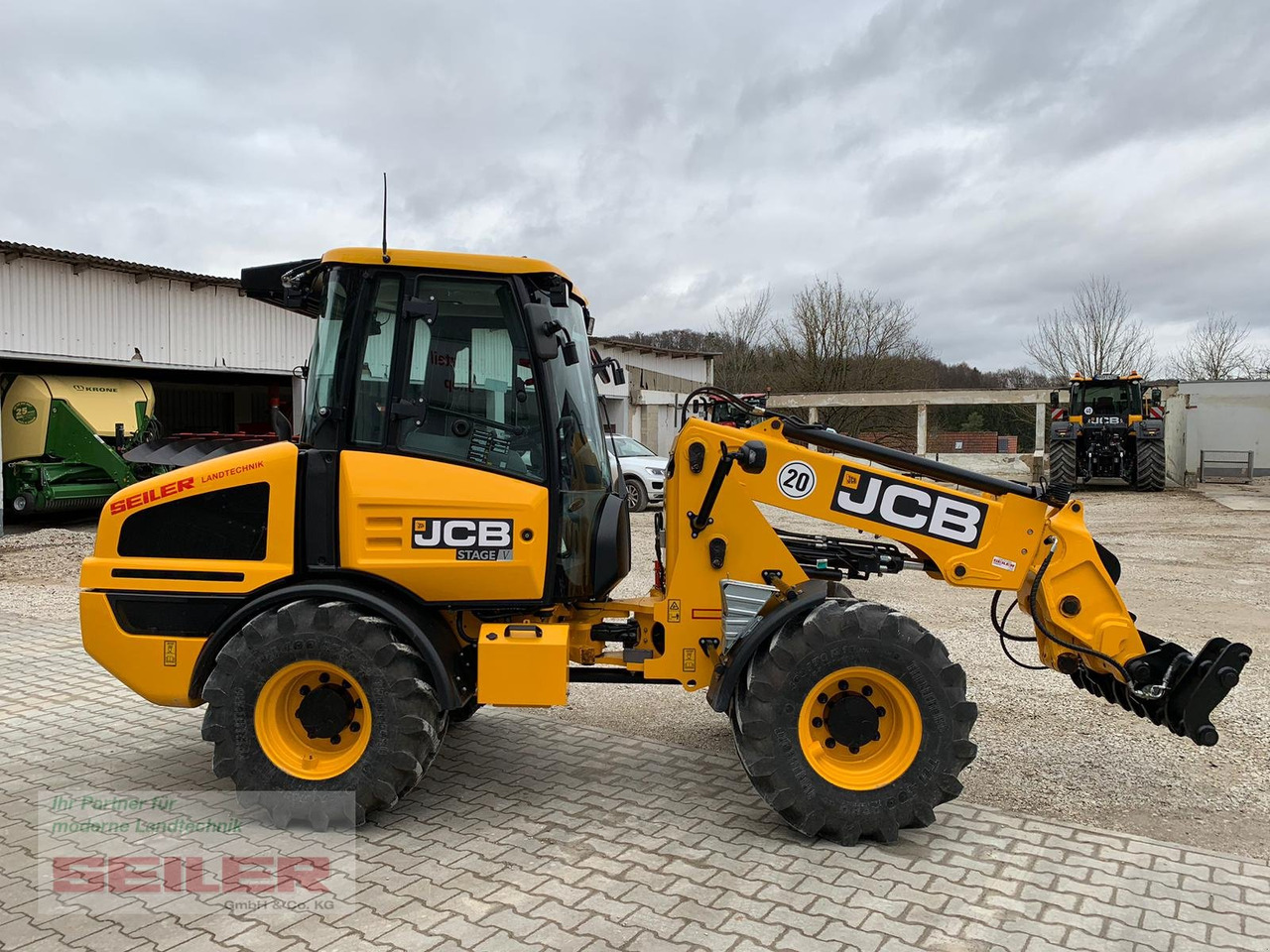 망원형 휠 로더 JCB TM 180 Agri *VOLLAUSSTATTUNG* : 사진 7