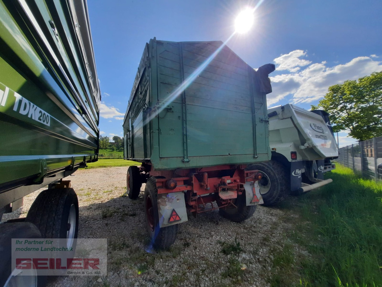 Kässbohrer VKD 12 16t - 농장 티핑 트레일러/ 덤프 : 사진 4 Kässbohrer VKD 12 16t - 농장 티핑 트레일러/ 덤프 : 사진 4