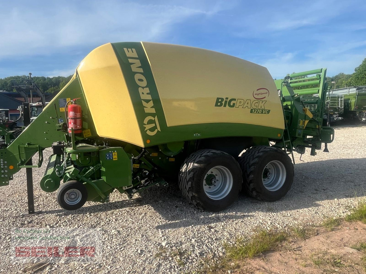Krone Big Pack 1270 VC - 정사각 베일러, 베일 포장기 : 사진 2 Krone Big Pack 1270 VC - 정사각 베일러, 베일 포장기 : 사진 2