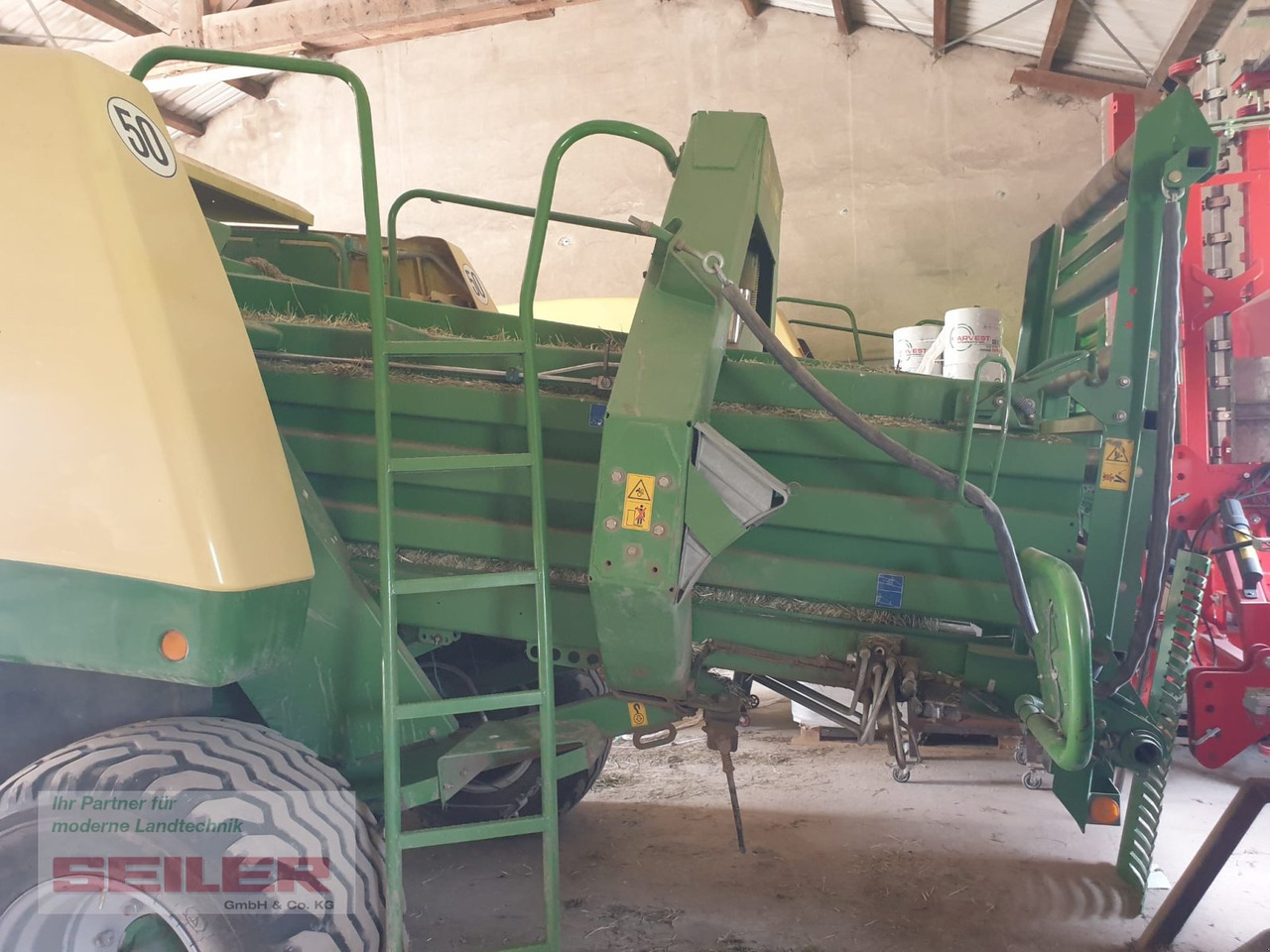 Krone Big Pack 1270 XC - 정사각 베일러 : 사진 4 Krone Big Pack 1270 XC - 정사각 베일러 : 사진 4