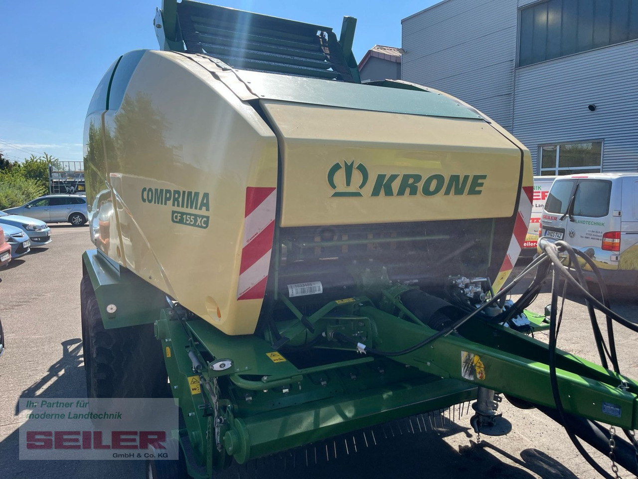 Krone Comprima CF 155 XC - 원형 베일러 : 사진 3 Krone Comprima CF 155 XC - 원형 베일러 : 사진 3