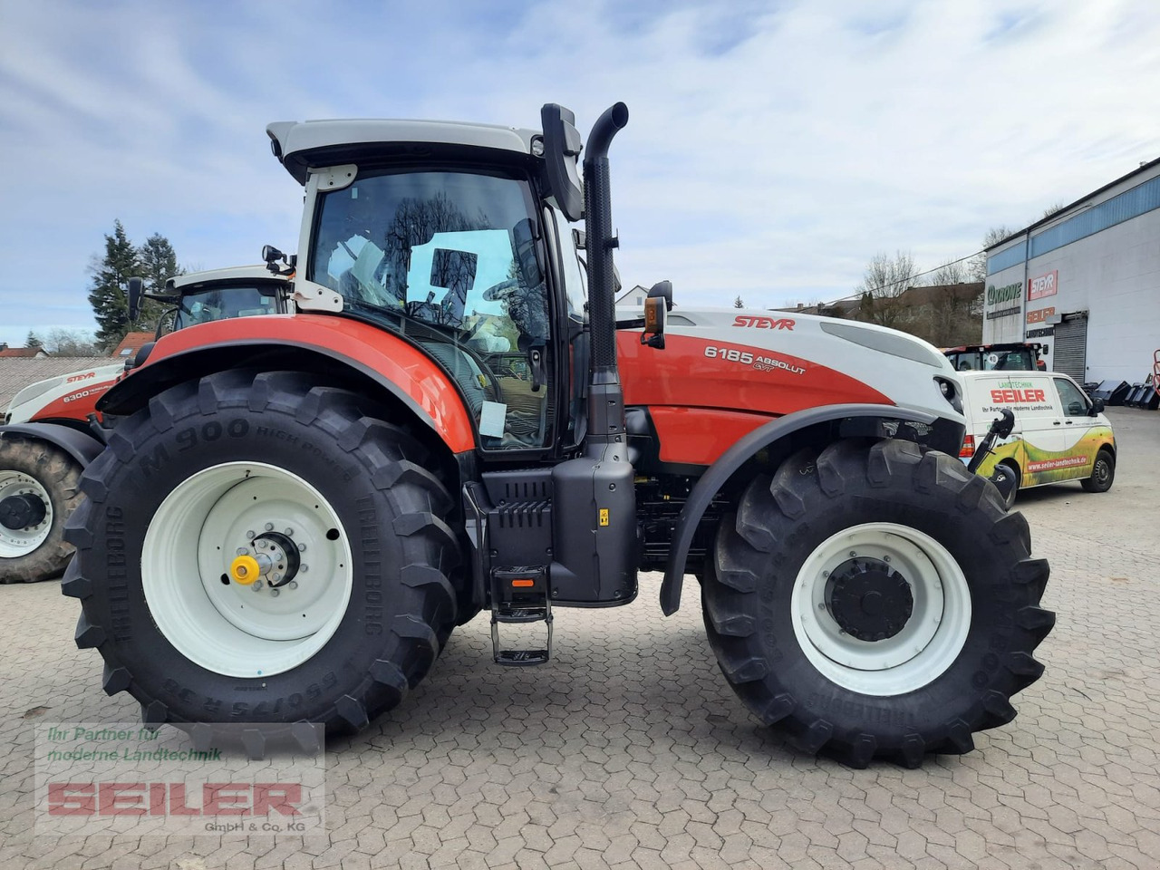 Steyr Absolut 6185 CVT - 장궤형 트랙터 : 사진 4 Steyr Absolut 6185 CVT - 장궤형 트랙터 : 사진 4