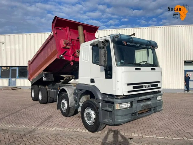 Iveco Eurotrakker 340 380 8X4 Euro 2 - 덤프트럭 : 사진 1 Iveco Eurotrakker 340 380 8X4 Euro 2 - 덤프트럭 : 사진 1