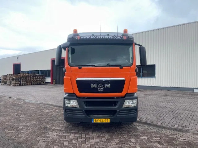 MAN TGS 26.320 6x2 Euro 5 met verrijdbare 14.000 R2 Kennis kraan '2008' met stempels - 크레인 트럭 : 사진 2 MAN TGS 26.320 6x2 Euro 5 met verrijdbare 14.000 R2 Kennis kraan '2008' met stempels - 크레인 트럭 : 사진 2