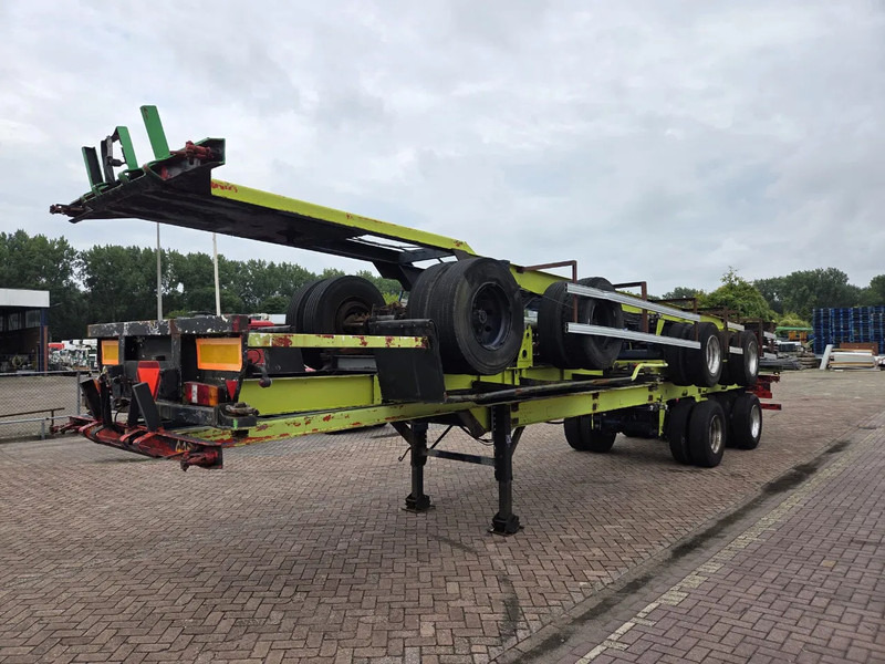 Van Hool 40ft container Chassis Stack of 3 - 컨테이너 운반 장치/ 스와프 보디 세미 트레일러 : 사진 5 Van Hool 40ft container Chassis Stack of 3 - 컨테이너 운반 장치/ 스와프 보디 세미 트레일러 : 사진 5