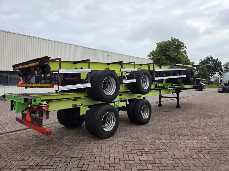 Van Hool 40ft container Chassis Stack of 3 - 컨테이너 운반 장치/ 스와프 보디 세미 트레일러 : 사진 2 Van Hool 40ft container Chassis Stack of 3 - 컨테이너 운반 장치/ 스와프 보디 세미 트레일러 : 사진 2