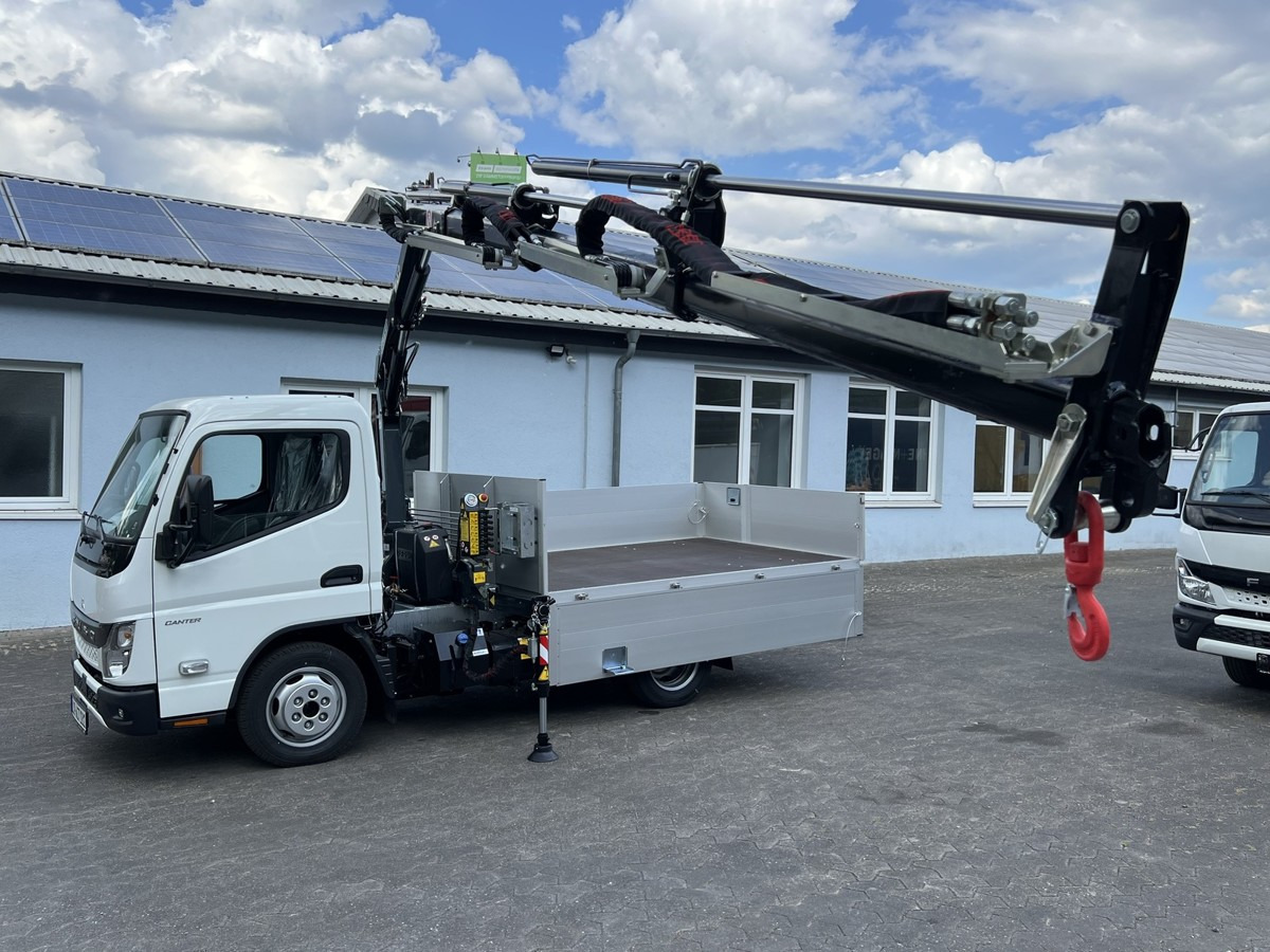 FUSO 3S15 Alu Pritsche 2.80m Ladekran Bohrgerät - 플랫베드 밴 : 사진 4 FUSO 3S15 Alu Pritsche 2.80m Ladekran Bohrgerät - 플랫베드 밴 : 사진 4