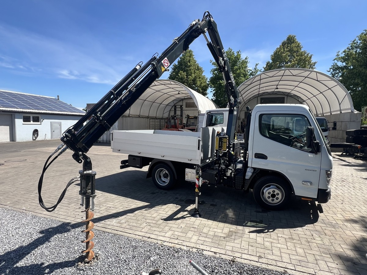 FUSO 3S15 Alu Pritsche 2.80m Ladekran Bohrgerät - 플랫베드 밴 : 사진 1 FUSO 3S15 Alu Pritsche 2.80m Ladekran Bohrgerät - 플랫베드 밴 : 사진 1