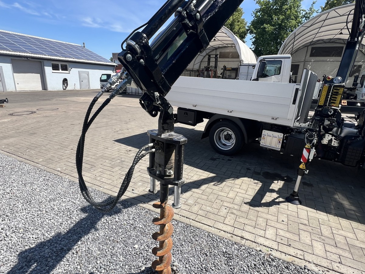 FUSO 3S15 Alu Pritsche 2.80m Ladekran Bohrgerät - 플랫베드 밴 : 사진 3 FUSO 3S15 Alu Pritsche 2.80m Ladekran Bohrgerät - 플랫베드 밴 : 사진 3