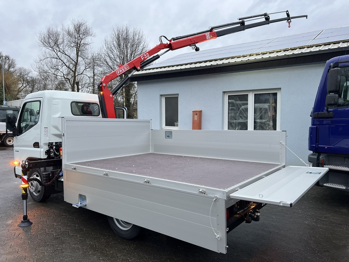 FUSO 3S15 Alu Pritsche 2.80m Ladekran Funk! - 플랫베드 밴 : 사진 1 FUSO 3S15 Alu Pritsche 2.80m Ladekran Funk! - 플랫베드 밴 : 사진 1