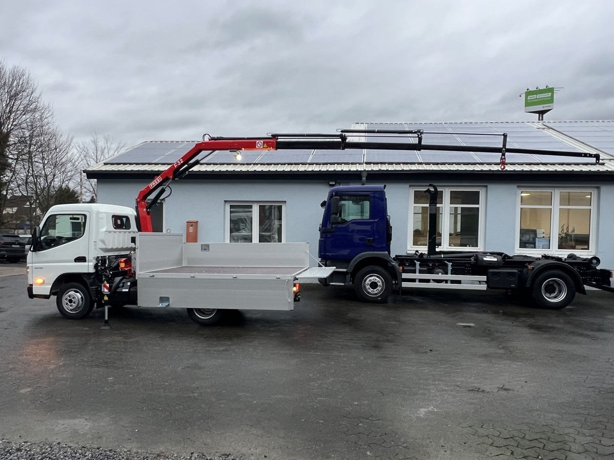 리스 FUSO 3S15 Alu Pritsche 2.80m Ladekran Funk! FUSO 3S15 Alu Pritsche 2.80m Ladekran Funk! : 사진 8