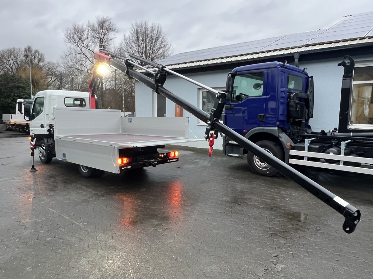 FUSO 3S15 Alu Pritsche 2.80m Ladekran Funk! - 플랫베드 밴 : 사진 4 FUSO 3S15 Alu Pritsche 2.80m Ladekran Funk! - 플랫베드 밴 : 사진 4