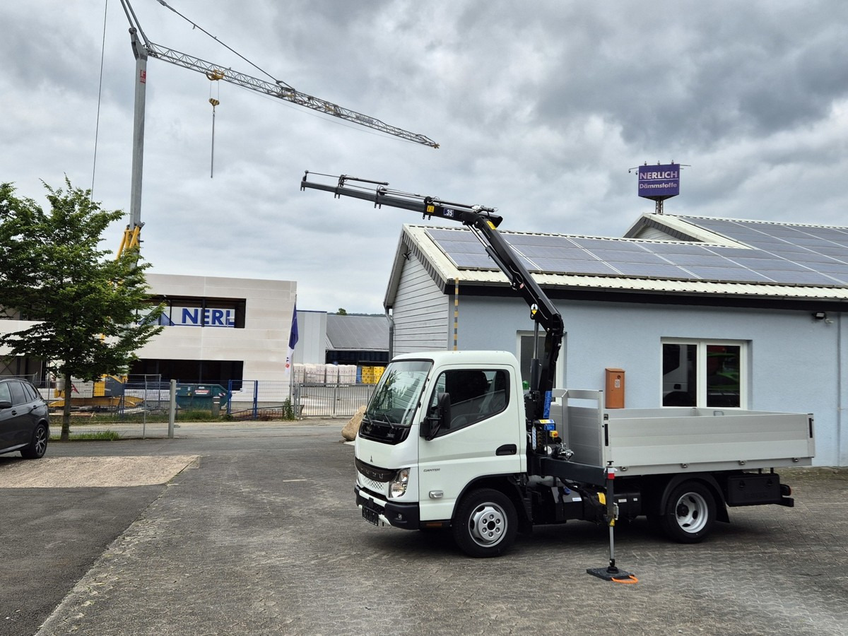 FUSO 3S15 Alu Pritsche 2.80m Ladekran - 플랫베드 밴 : 사진 4 FUSO 3S15 Alu Pritsche 2.80m Ladekran - 플랫베드 밴 : 사진 4