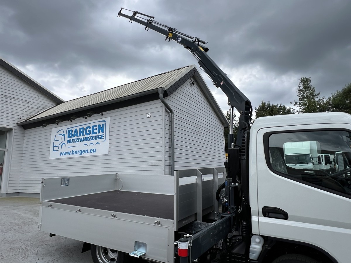 신규 플랫베드 밴 FUSO 3S15 Alu Pritsche 2.80m Ladekran : 사진 15