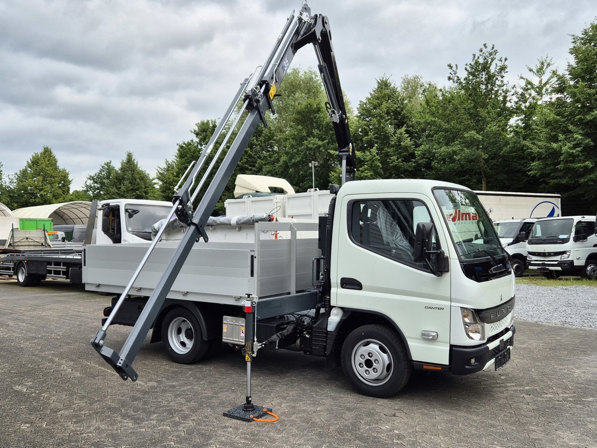 신규 플랫베드 밴 FUSO 3S15 Alu Pritsche 2.80m Ladekran : 사진 18