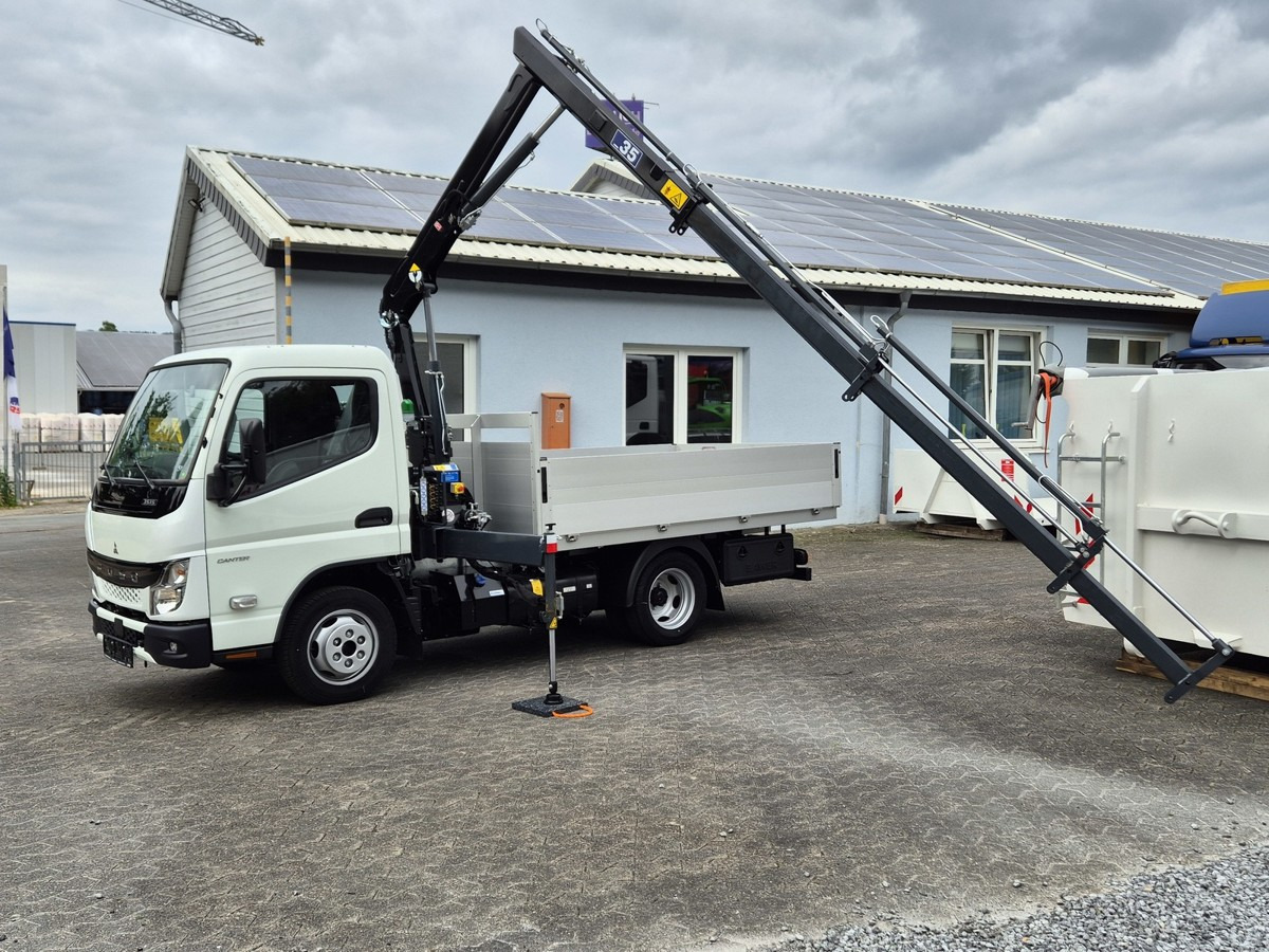 FUSO 3S15 Alu Pritsche 2.80m Ladekran - 플랫베드 밴 : 사진 1 FUSO 3S15 Alu Pritsche 2.80m Ladekran - 플랫베드 밴 : 사진 1