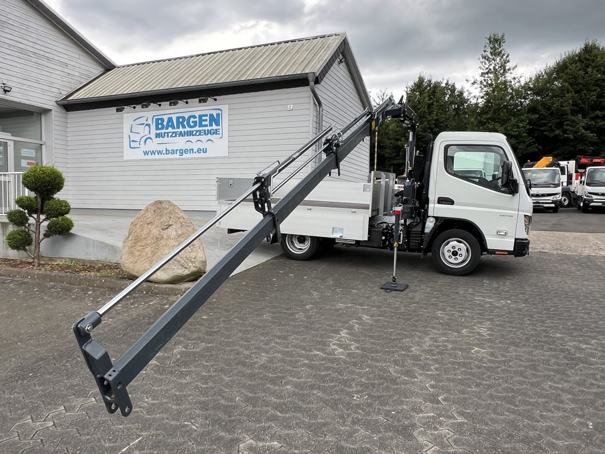FUSO 3S15 Alu Pritsche 2.80m Ladekran - 플랫베드 밴 : 사진 2 FUSO 3S15 Alu Pritsche 2.80m Ladekran - 플랫베드 밴 : 사진 2