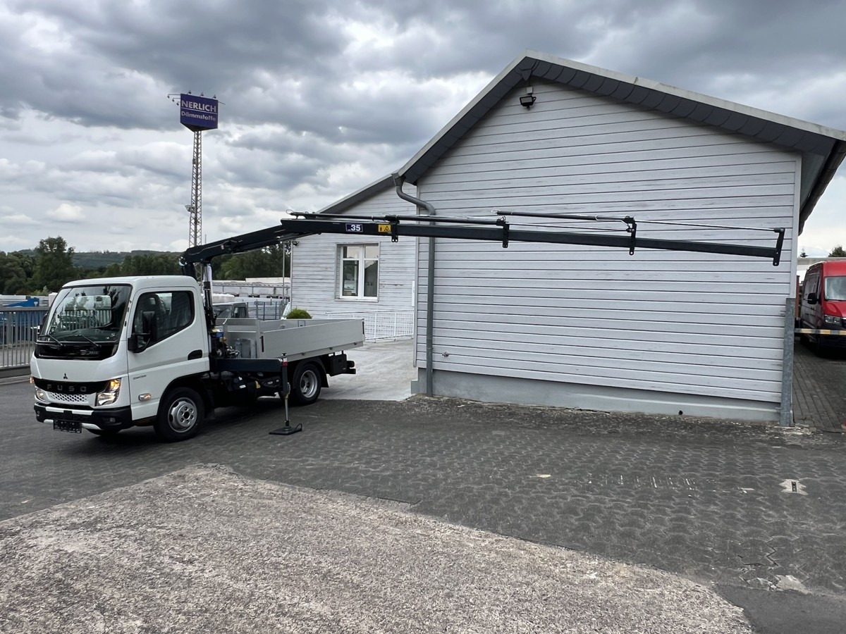 신규 플랫베드 밴 FUSO 3S15 Alu Pritsche 2.80m Ladekran : 사진 6