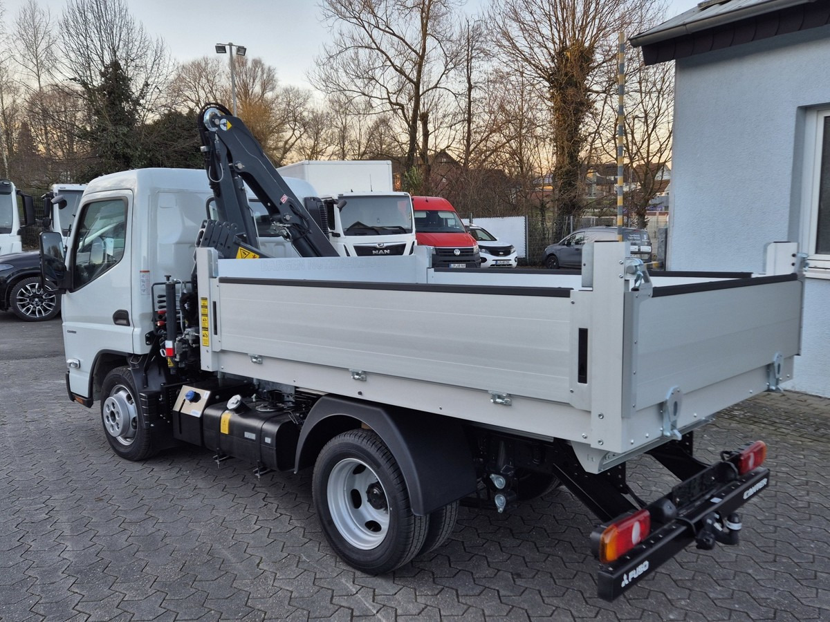 FUSO 3S15 Alukipper mit Ladekran 3 x hydr. - 덤프 밴 : 사진 4 FUSO 3S15 Alukipper mit Ladekran 3 x hydr. - 덤프 밴 : 사진 4