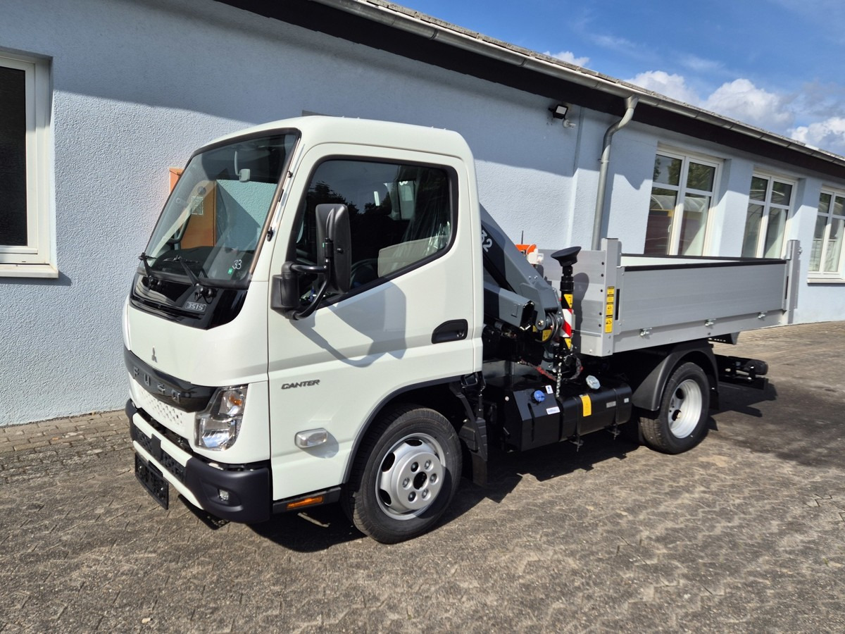 FUSO 3S15 Alukipper mit Ladekran Funk 3 x hydr. - 덤프 밴 : 사진 4 FUSO 3S15 Alukipper mit Ladekran Funk 3 x hydr. - 덤프 밴 : 사진 4