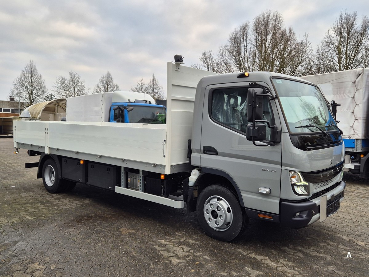 FUSO Canter 7C18 Gastransport ADR Gefahrgut Pritsche - 플랫베드 밴 : 사진 2 FUSO Canter 7C18 Gastransport ADR Gefahrgut Pritsche - 플랫베드 밴 : 사진 2