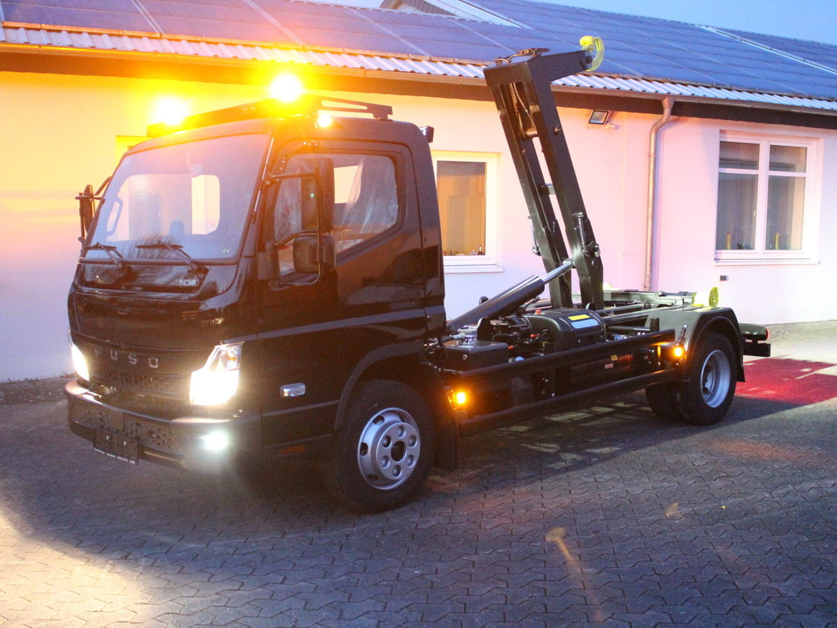 FUSO Canter FUSO 9C18 City Abrollkipper Hooklift Bla - 후크 리프트 트럭, 크레인 트럭 : 사진 1 FUSO Canter FUSO 9C18 City Abrollkipper Hooklift Bla - 후크 리프트 트럭, 크레인 트럭 : 사진 1