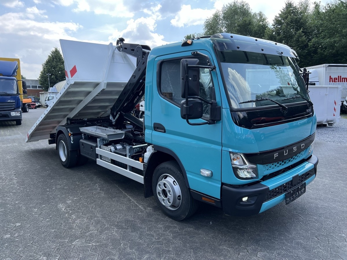 FUSO Canter FUSO 9C18 City Abrollkipper Krokbil Color - 후크 리프트 트럭, 크레인 트럭 : 사진 3 FUSO Canter FUSO 9C18 City Abrollkipper Krokbil Color - 후크 리프트 트럭, 크레인 트럭 : 사진 3