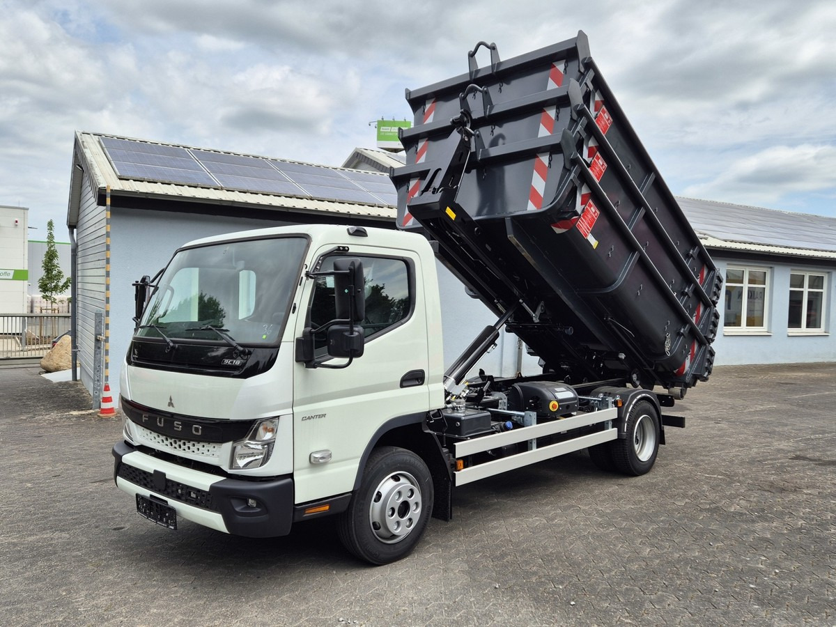 FUSO FUSO 9C18 40km/h City Abrollkipper WLF Swiss Hak - 후크 리프트 트럭 : 사진 1 FUSO FUSO 9C18 40km/h City Abrollkipper WLF Swiss Hak - 후크 리프트 트럭 : 사진 1