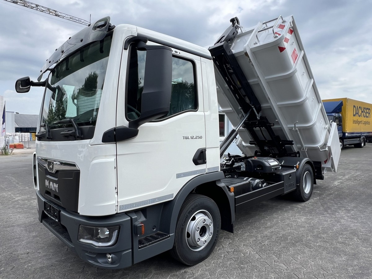 MAN TGL 12.250 BL NEU City Abrollkipper PowerMatic s - 후크 리프트 트럭 : 사진 2 MAN TGL 12.250 BL NEU City Abrollkipper PowerMatic s - 후크 리프트 트럭 : 사진 2