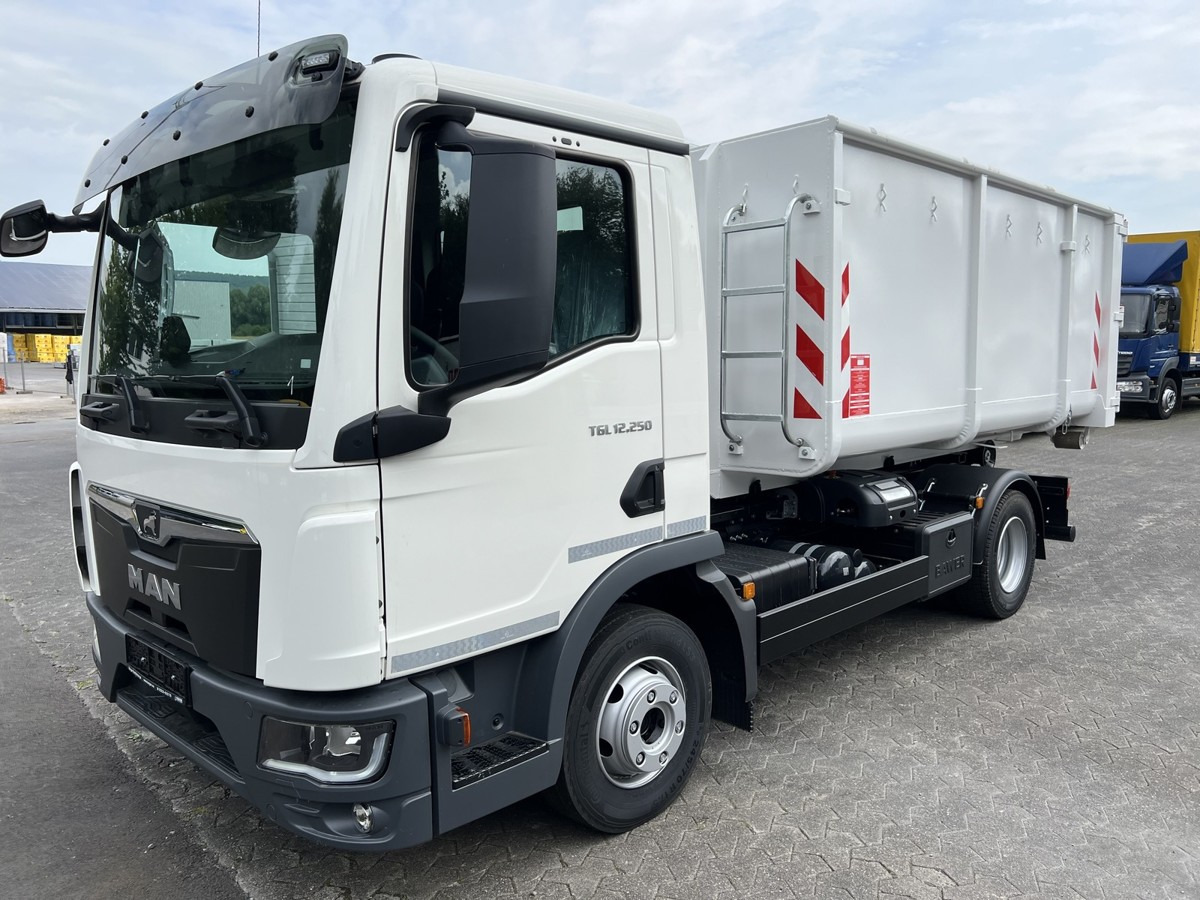 MAN TGL 12.250 BL NEU City Abrollkipper PowerMatic s - 후크 리프트 트럭 : 사진 4 MAN TGL 12.250 BL NEU City Abrollkipper PowerMatic s - 후크 리프트 트럭 : 사진 4
