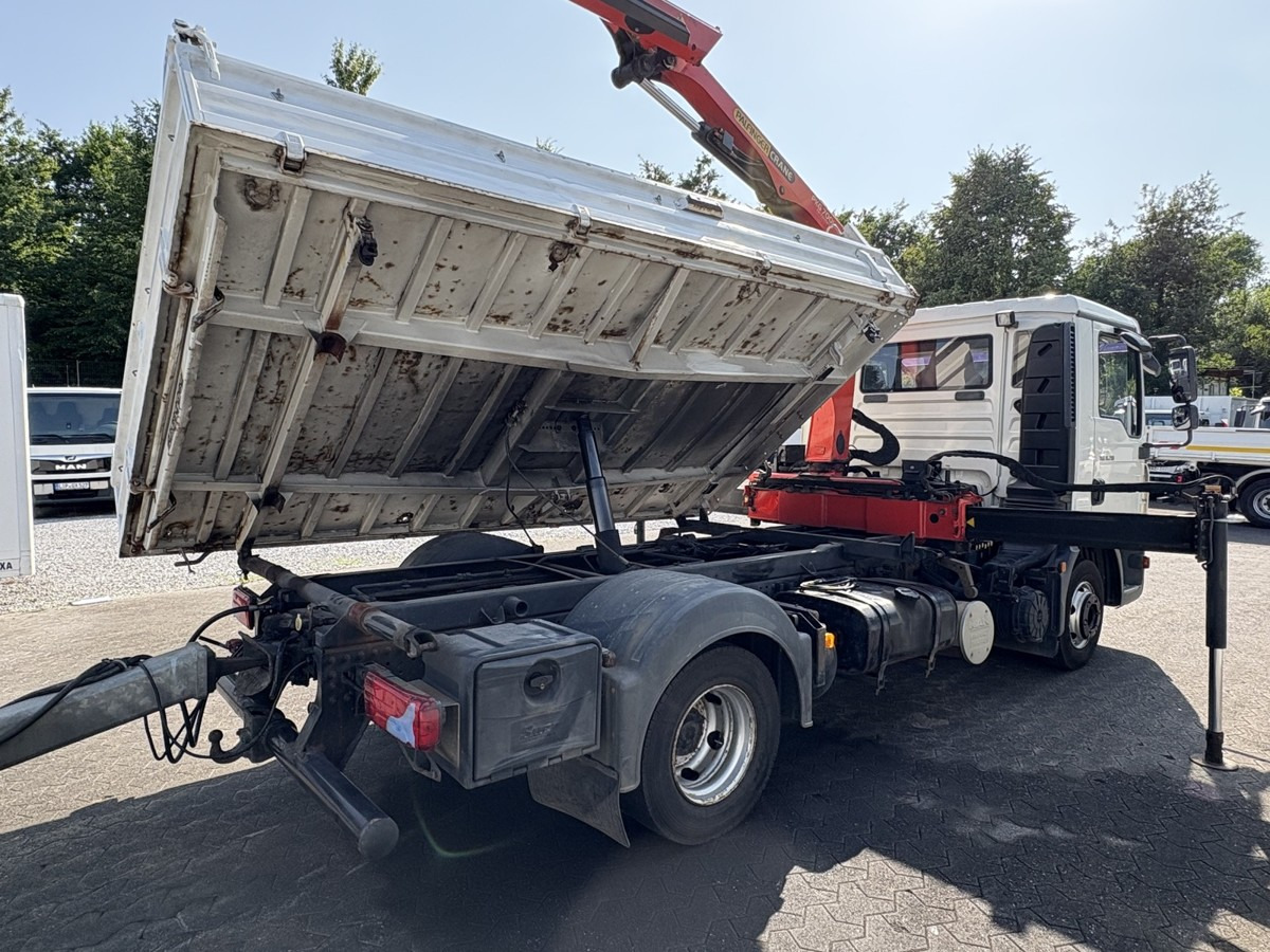MAN TGL 8.210 Meiller Dreiseitenkipper mit Ladekran - 덤프 밴 : 사진 5 MAN TGL 8.210 Meiller Dreiseitenkipper mit Ladekran - 덤프 밴 : 사진 5