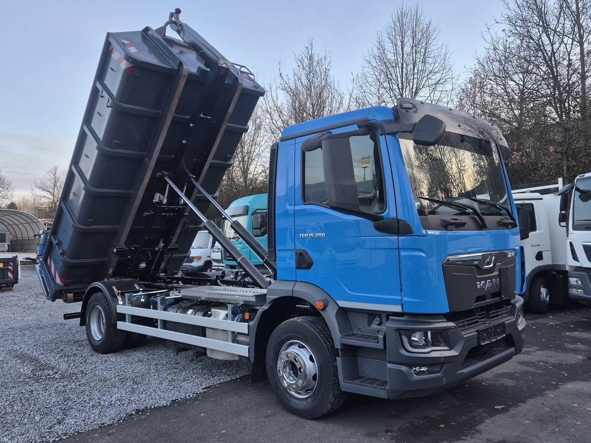 MAN TGM 15.290 BL Tipmatic Abrollkipper Mod.2021 - 후크 리프트 트럭 : 사진 3 MAN TGM 15.290 BL Tipmatic Abrollkipper Mod.2021 - 후크 리프트 트럭 : 사진 3