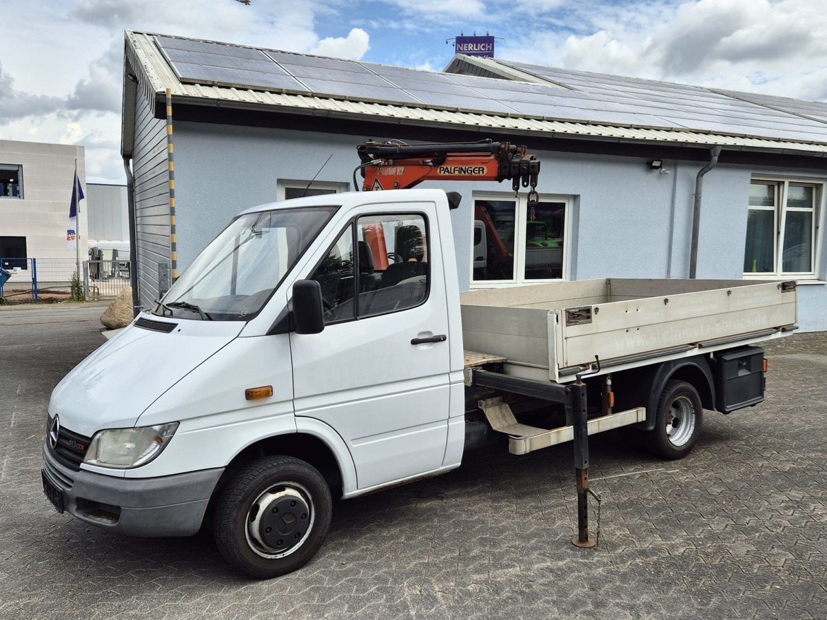 MERCEDES-BENZ Sprinter 413 313 Pritsche Kran Palfinger PC2300 - 플랫베드 밴 : 사진 4 MERCEDES-BENZ Sprinter 413 313 Pritsche Kran Palfinger PC2300 - 플랫베드 밴 : 사진 4