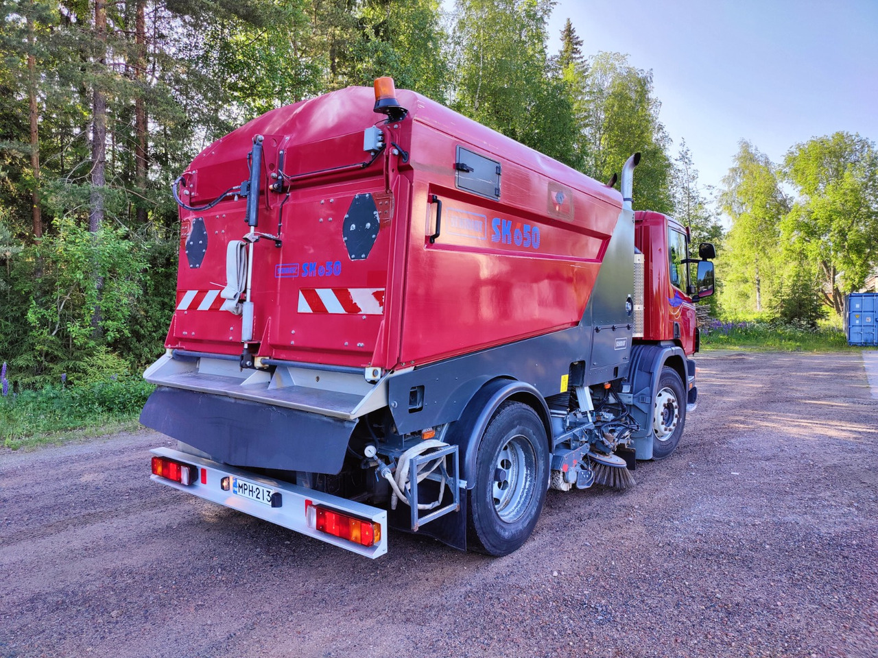 SCHMIDT SK650 / Scania P94 - 거리 청소 차량 : 사진 4 SCHMIDT SK650 / Scania P94 - 거리 청소 차량 : 사진 4