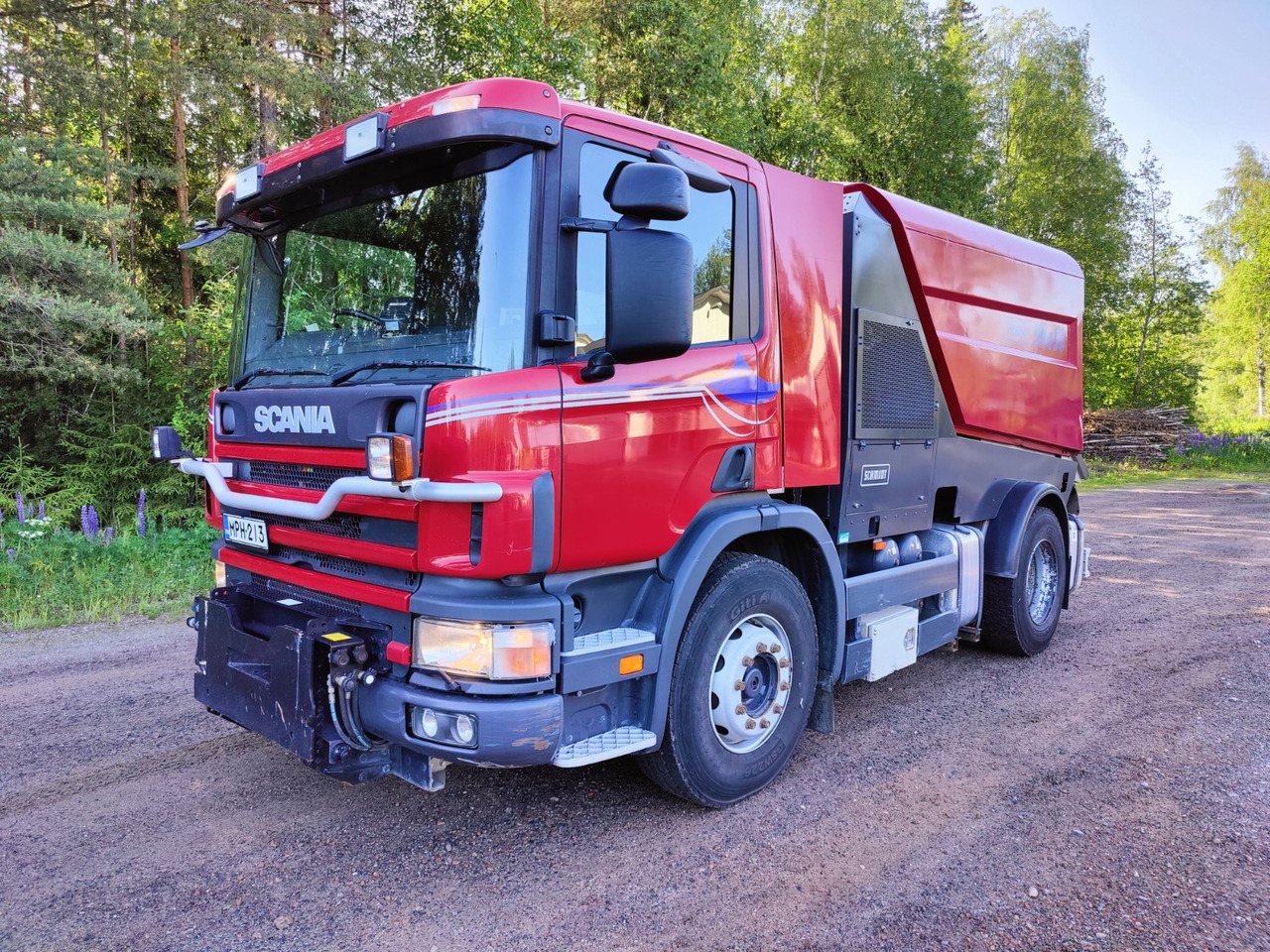 SCHMIDT SK650 / Scania P94 - 거리 청소 차량 : 사진 2 SCHMIDT SK650 / Scania P94 - 거리 청소 차량 : 사진 2
