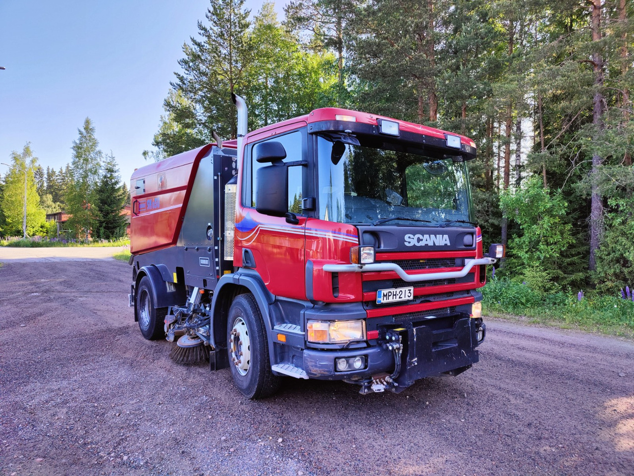 SCHMIDT SK650 / Scania P94 - 거리 청소 차량 : 사진 1 SCHMIDT SK650 / Scania P94 - 거리 청소 차량 : 사진 1