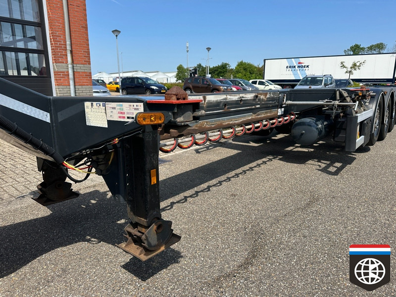 D-Tec FLEXITRAILER LIFT AXLE - DISKBRAKES - 20/30/40/45 HC - CONCOURSTAAT - 컨테이너 운반 장치/ 스와프 보디 세미 트레일러 : 사진 3 D-Tec FLEXITRAILER LIFT AXLE - DISKBRAKES - 20/30/40/45 HC - CONCOURSTAAT - 컨테이너 운반 장치/ 스와프 보디 세미 트레일러 : 사진 3
