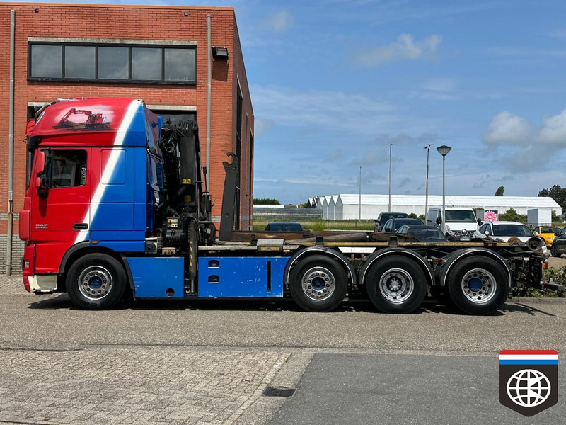 DAF FAK XF105 510 * MANUAL 16x ZF ** PALLFINGER PK20002 ** PALIFT HOOK 25t ** 8X2/4 - 크레인 트럭 : 사진 3 DAF FAK XF105 510 * MANUAL 16x ZF ** PALLFINGER PK20002 ** PALIFT HOOK 25t ** 8X2/4 - 크레인 트럭 : 사진 3