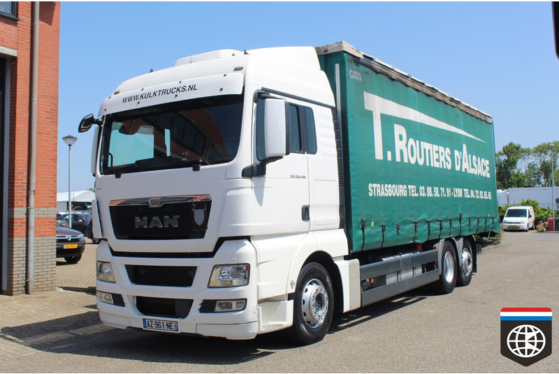 MAN TGX 26 440 RETARDER - NIGHT A/C - 커튼사이더 트럭 : 사진 2 MAN TGX 26 440 RETARDER - NIGHT A/C - 커튼사이더 트럭 : 사진 2