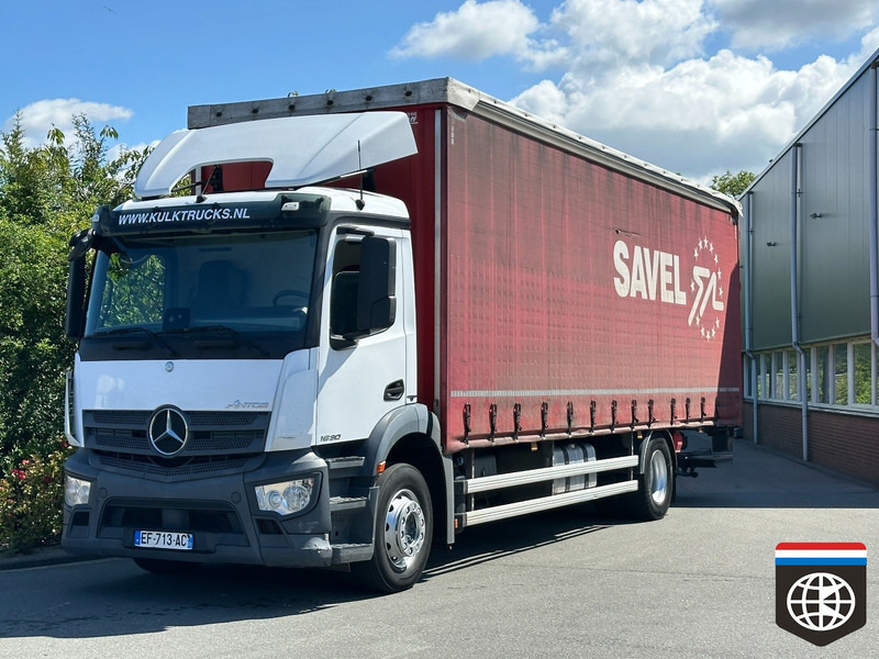 Mercedes-Benz ANTOS 1830 / CURTAIN SIDE / SLIDE ROOF / TAIL LIFT - 커튼사이더 트럭 : 사진 1 Mercedes-Benz ANTOS 1830 / CURTAIN SIDE / SLIDE ROOF / TAIL LIFT - 커튼사이더 트럭 : 사진 1