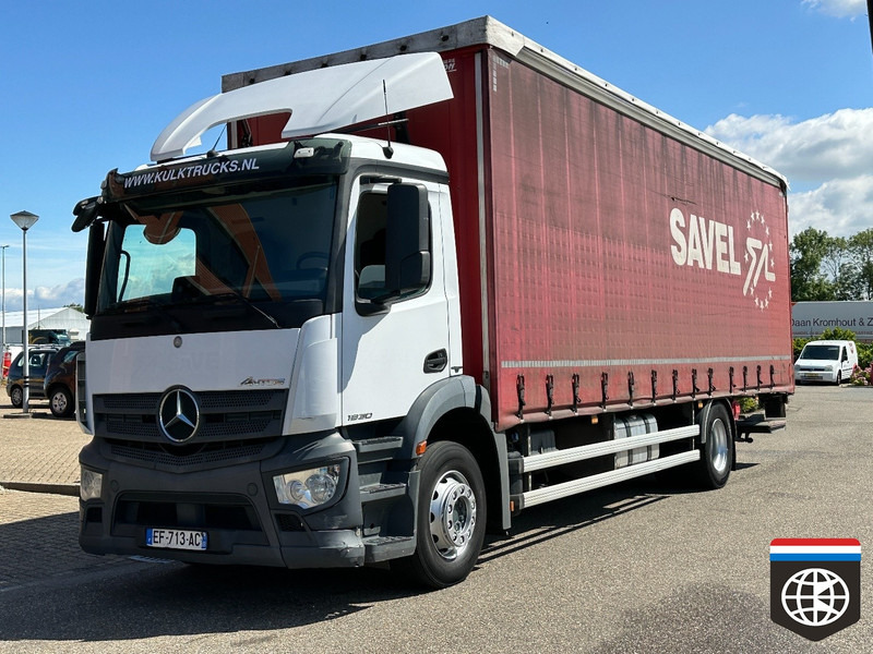 Mercedes-Benz ANTOS 1830 / CURTAIN SIDE / SLIDE ROOF / TAIL LIFT - 커튼사이더 트럭 : 사진 2 Mercedes-Benz ANTOS 1830 / CURTAIN SIDE / SLIDE ROOF / TAIL LIFT - 커튼사이더 트럭 : 사진 2