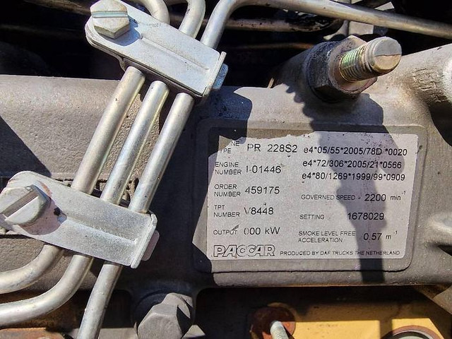 PACCAR PR 228S2 - 예비 부속 : 사진 5 PACCAR PR 228S2 - 예비 부속 : 사진 5