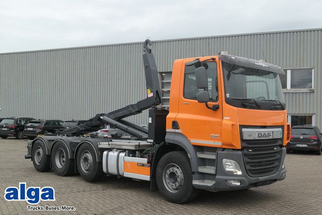 DAF CF 460 8x2, Stummer HLK 20 64.30, Klima, gelenkt - 후크 리프트 트럭 : 사진 1 DAF CF 460 8x2, Stummer HLK 20 64.30, Klima, gelenkt - 후크 리프트 트럭 : 사진 1