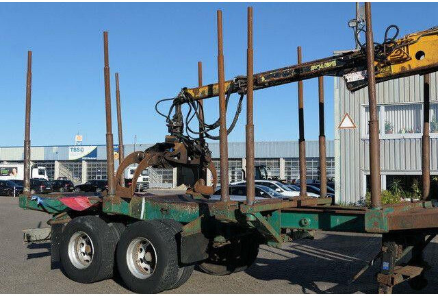 DIEBOLT Teleskop., Holzladekran, 2-Achser, BPW - 목재 세미 트레일러 : 사진 4 DIEBOLT Teleskop., Holzladekran, 2-Achser, BPW - 목재 세미 트레일러 : 사진 4