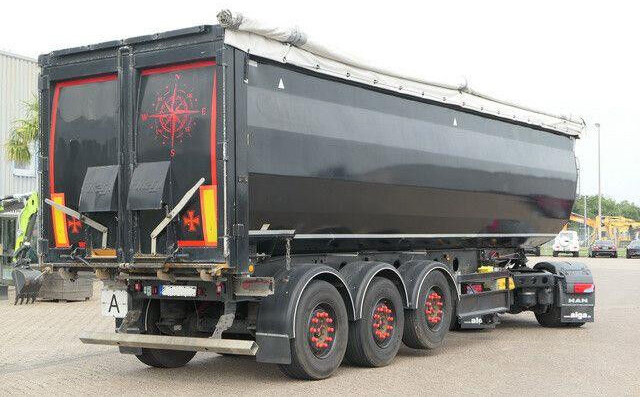 Fliegl DHKS 390, Stahl, 50m³, Schrottmulde, TOP-Zustand - 덤프 세미 트레일러 : 사진 5 Fliegl DHKS 390, Stahl, 50m³, Schrottmulde, TOP-Zustand - 덤프 세미 트레일러 : 사진 5